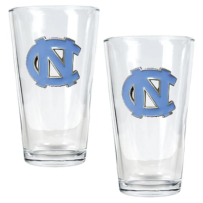 North Carolina Tar Heels 16oz. Pint Glass Set