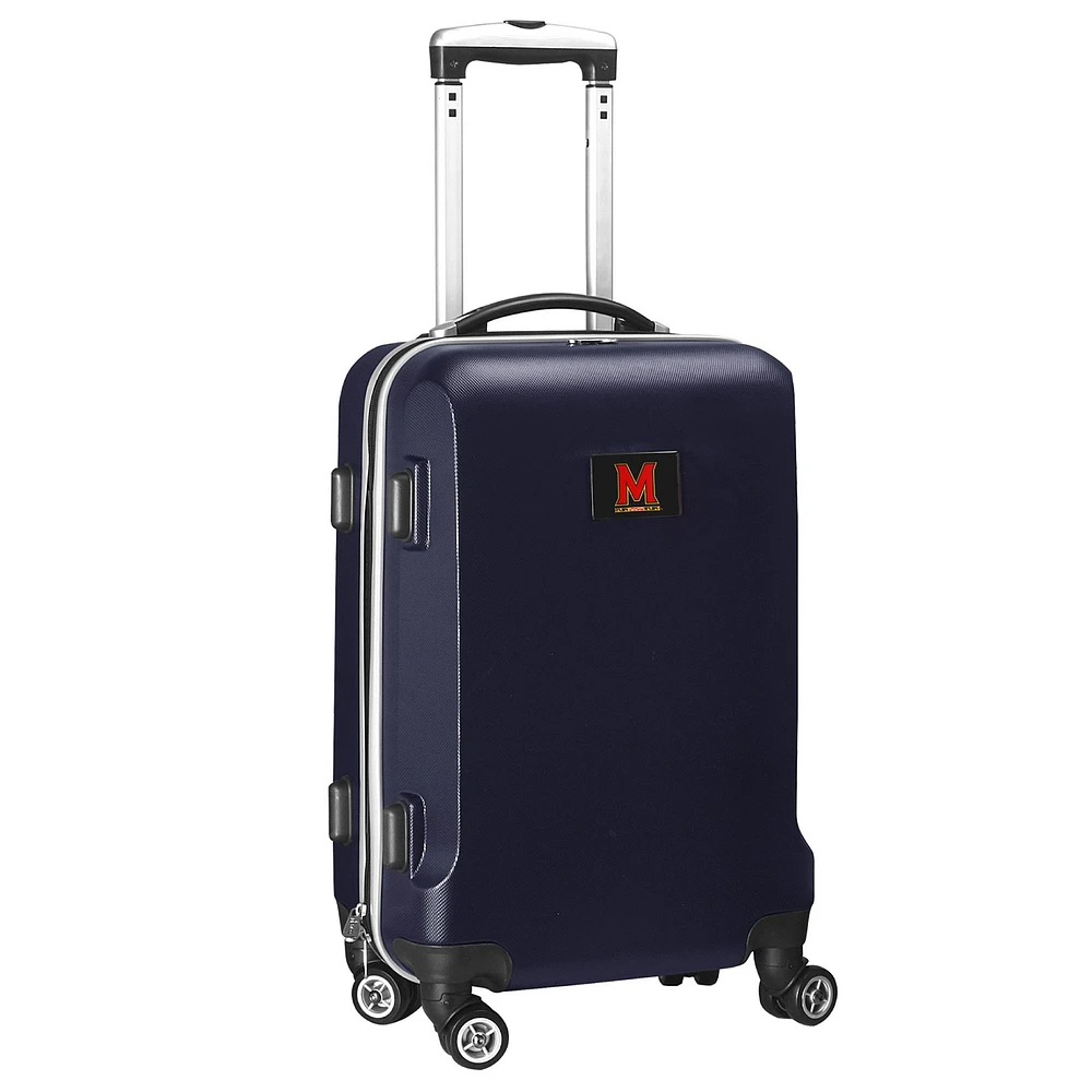 MOJO Navy Maryland Terrapins 21" 8-Wheel Hardcase Spinner Carry-On Luggage