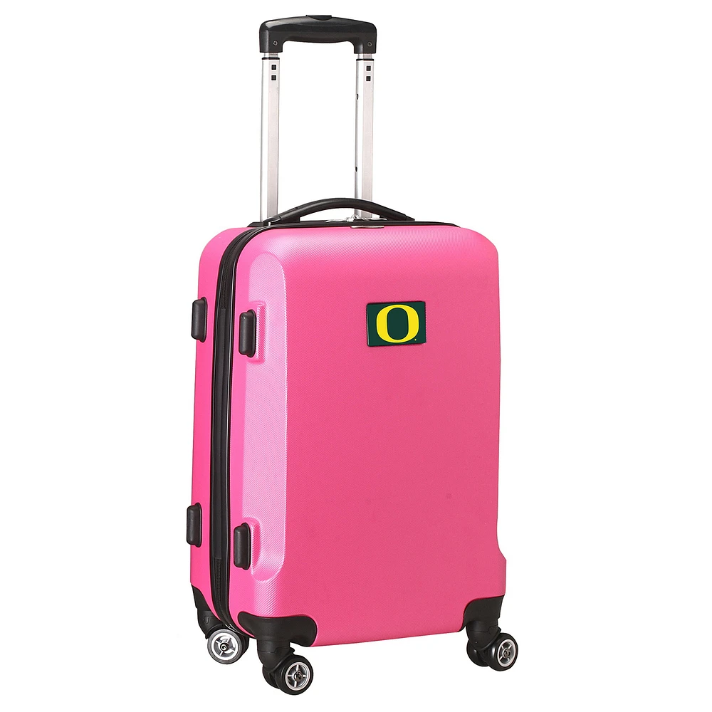 MOJO Pink Oregon Ducks 21" 8-Wheel Hardcase Spinner Carry-On Luggage