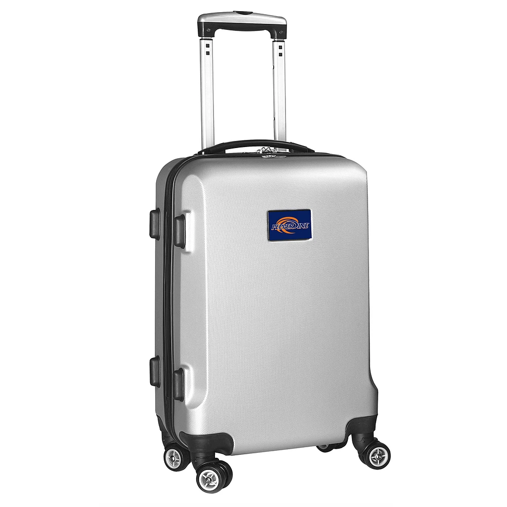 MOJO Silver Pepperdine Waves 21" 8-Wheel Hardcase Spinner Carry-On Luggage