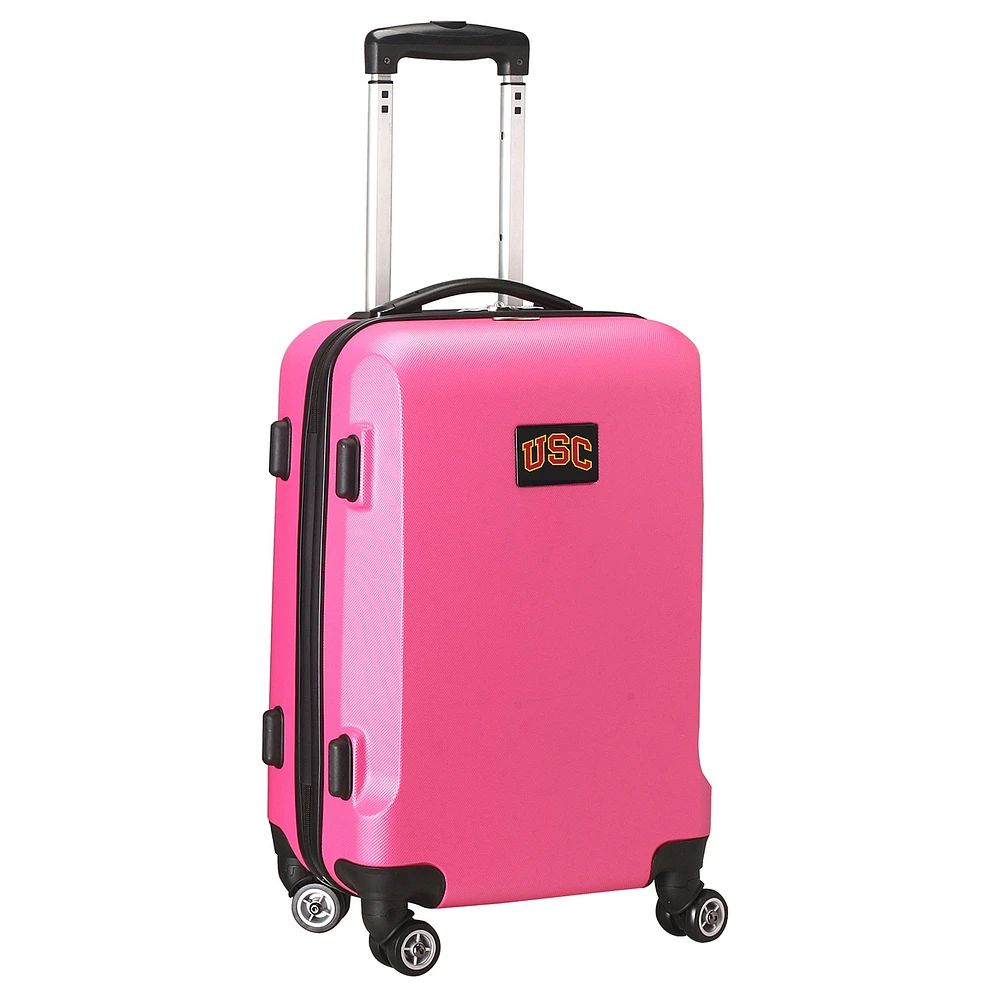 MOJO Pink USC Trojans 21" 8-Wheel Hardcase Spinner Carry-On Luggage