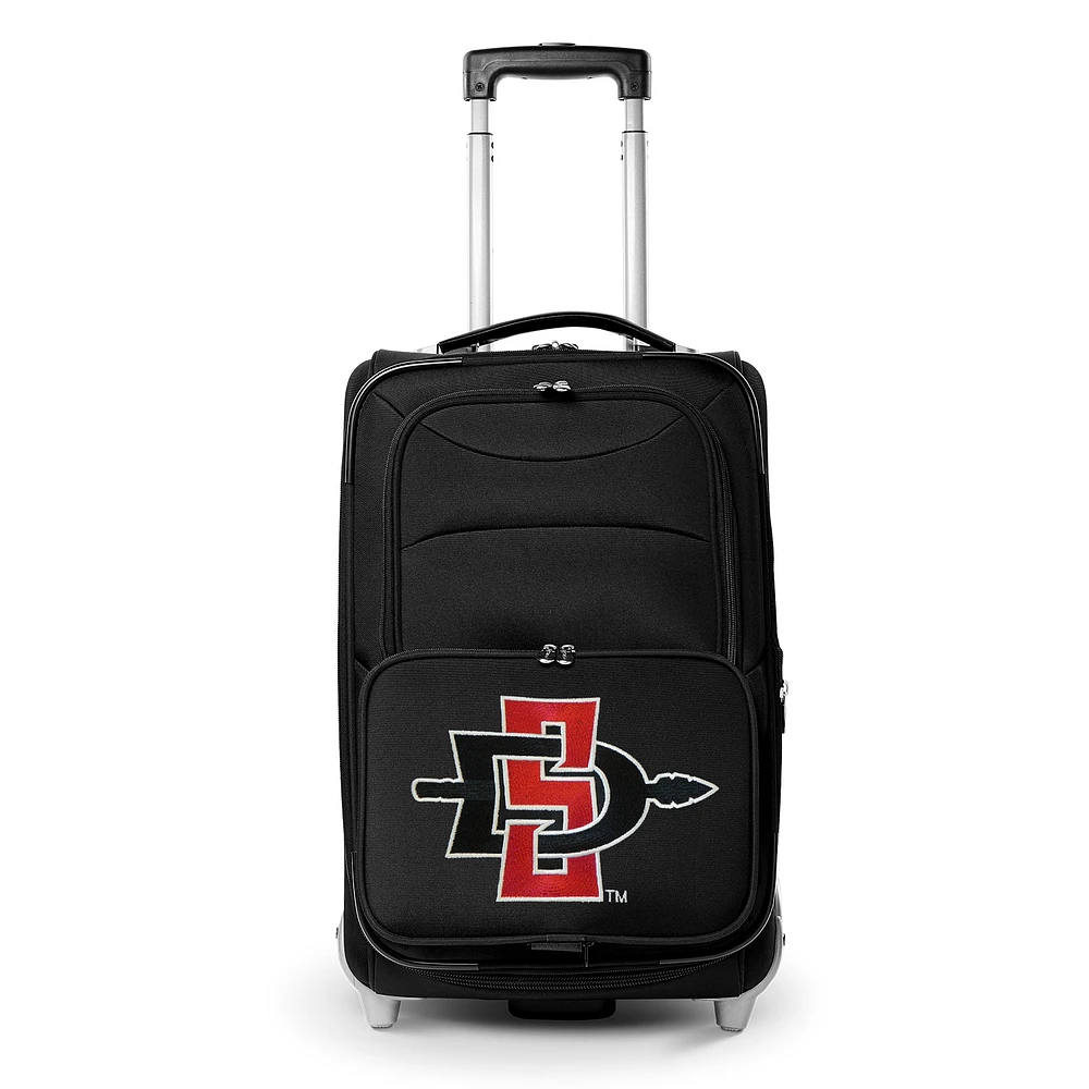 MOJO San Diego State Aztecs 21" Softside Rolling Carry-On Suitcase