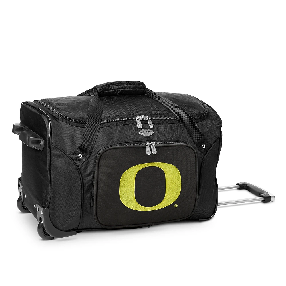 MOJO Oregon Ducks 22" 2-Wheeled Duffel Bag