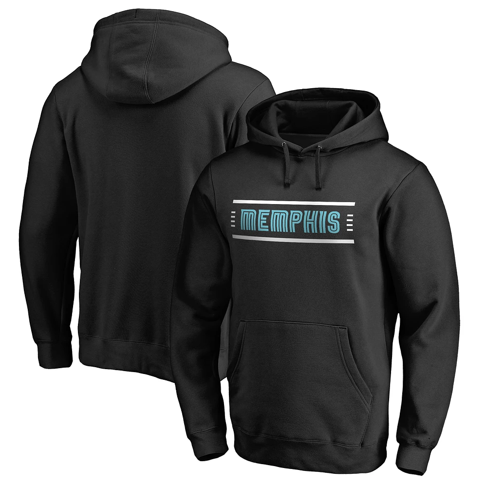 Men's Black Memphis Grizzlies Pride Pullover Hoodie