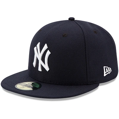 Youth New Era Navy York Yankees Authentic Collection On-Field Game 59FIFTY Fitted Hat