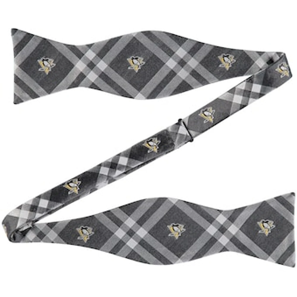 Black Pittsburgh Penguins Rhodes Self-Tie Bow Tie