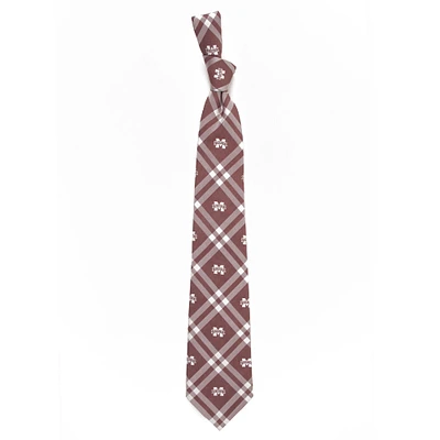 Men's Maroon Mississippi State Bulldogs Rhodes Tie