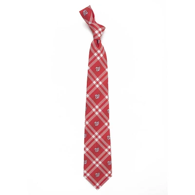 Men's Red Washington Nationals Rhodes Tie
