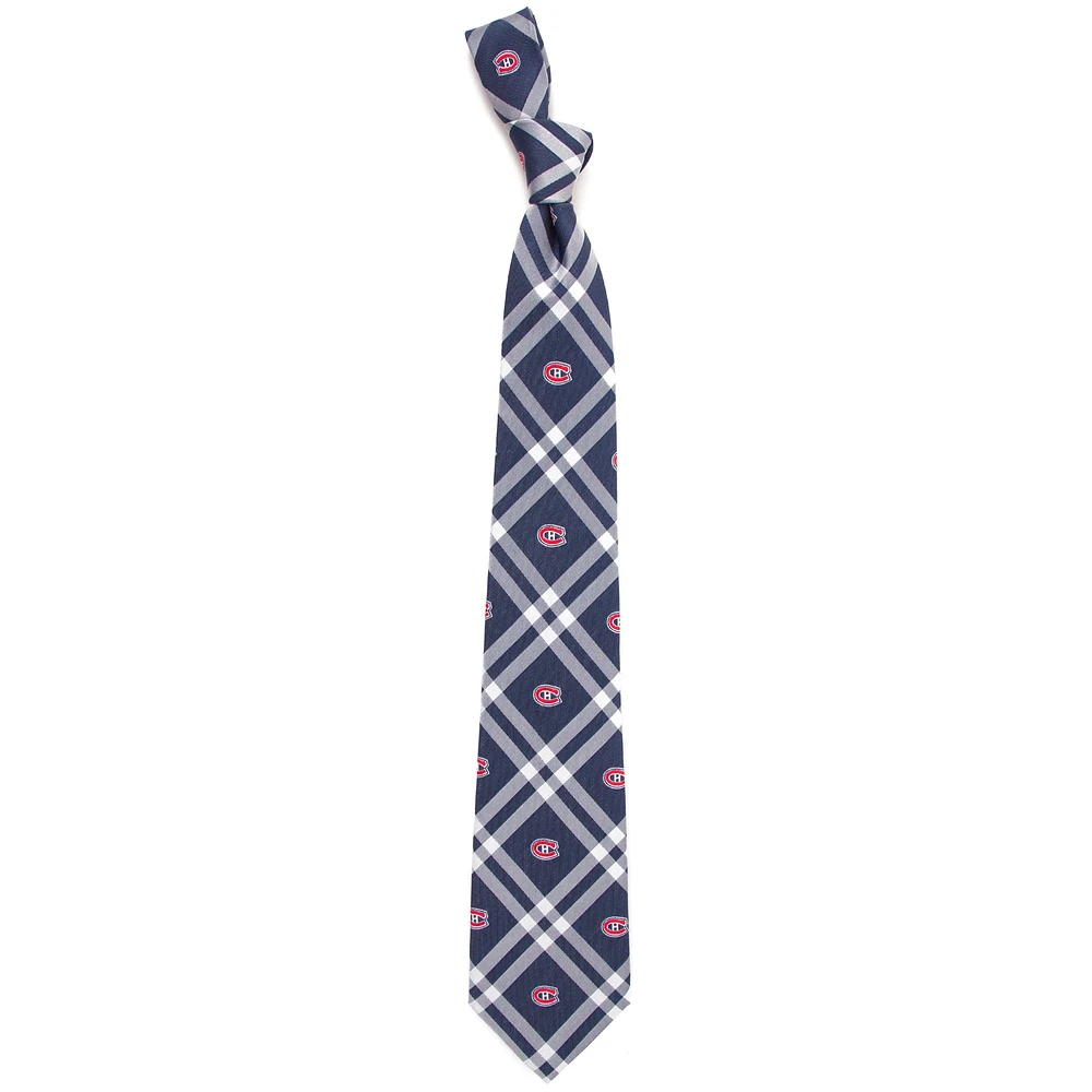 Men's Navy Montreal Canadiens Rhodes Tie