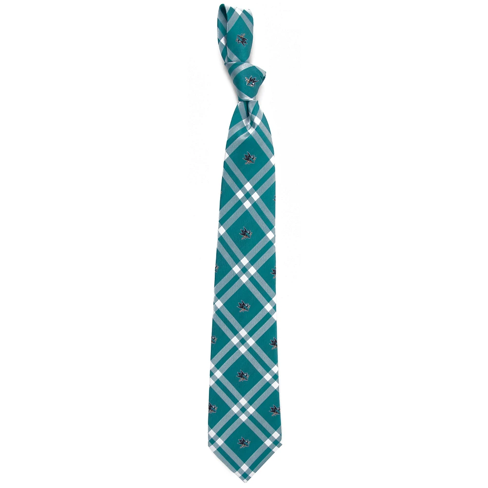 Men's Teal San Jose Sharks Rhodes Tie