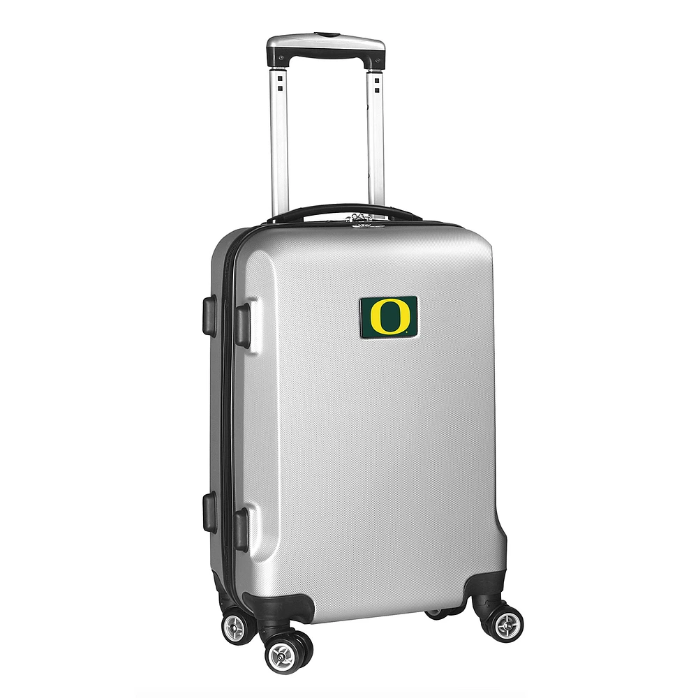 MOJO Silver Oregon Ducks 21" 8-Wheel Hardcase Spinner Carry-On Luggage