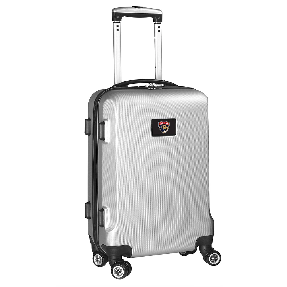 MOJO Silver Florida Panthers 21" 8-Wheel Hardcase Spinner Carry-On Luggage