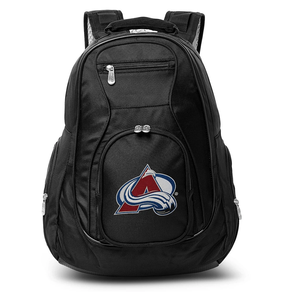 MOJO Black Colorado Avalanche 19'' Laptop Travel Backpack