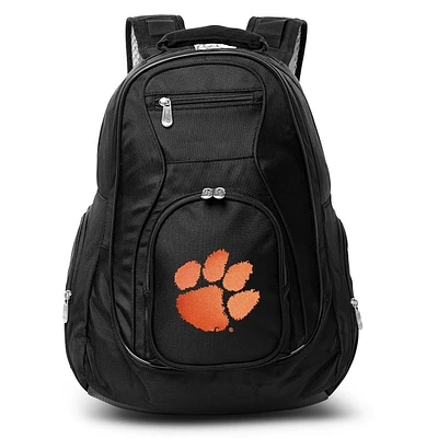 MOJO Black Clemson Tigers 19'' Laptop Travel Backpack
