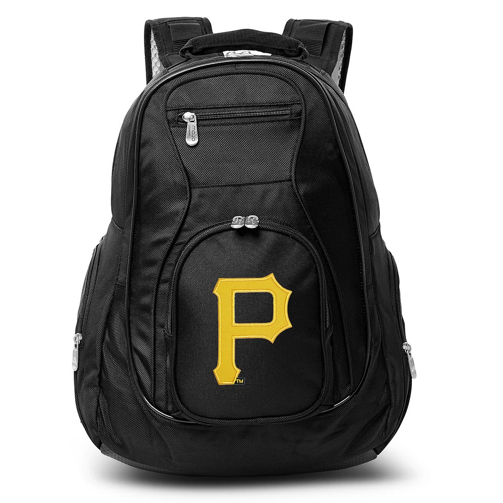 MOJO Black Pittsburgh Pirates 19'' Laptop Travel Backpack