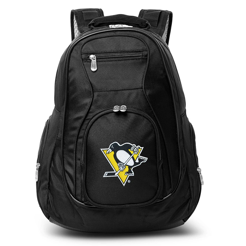 MOJO Black Pittsburgh Penguins 19'' Laptop Travel Backpack