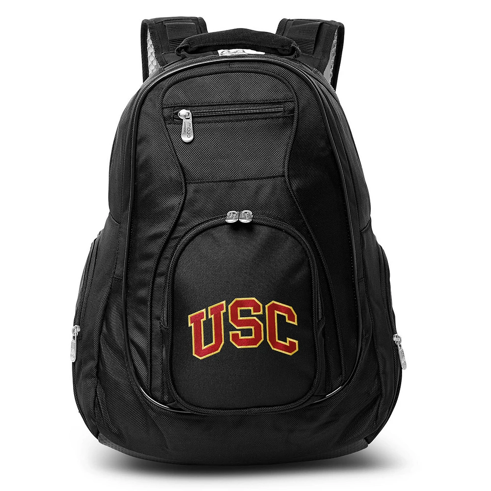MOJO Black USC Trojans 19'' Laptop Travel Backpack