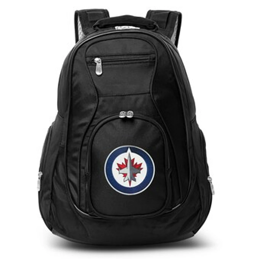 MOJO Black Winnipeg Jets 19'' Laptop Travel Backpack