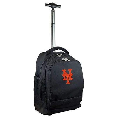 New York Mets 19'' Premium Wheeled Backpack