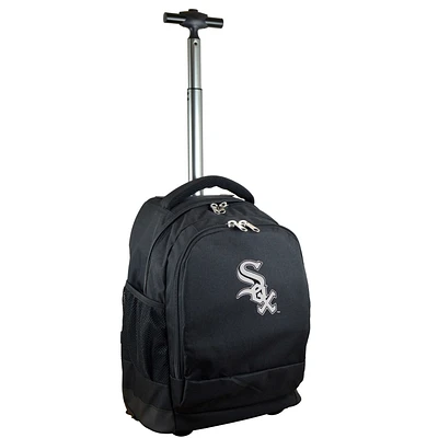 Black Chicago White Sox 19'' Premium Wheeled Backpack