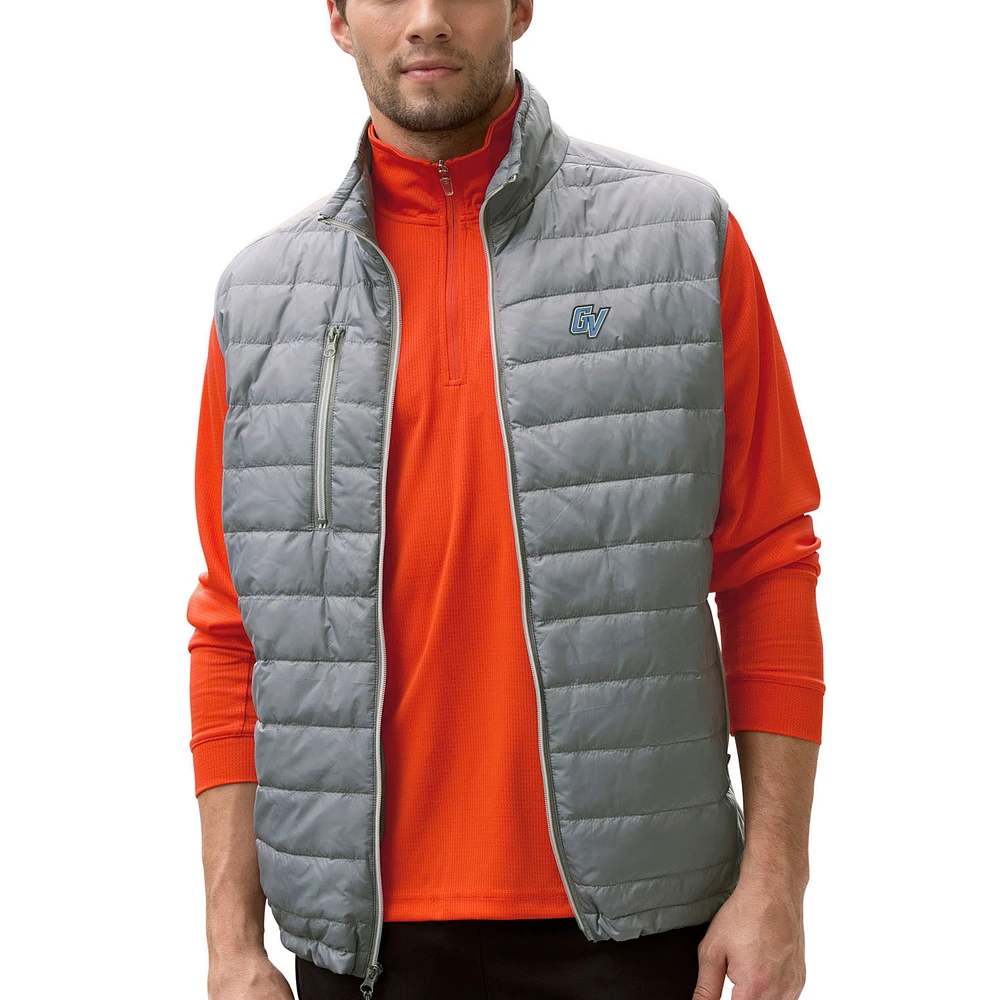 Men's Gray Grand Valley State Lakers Apex Compressible Quilted Vest