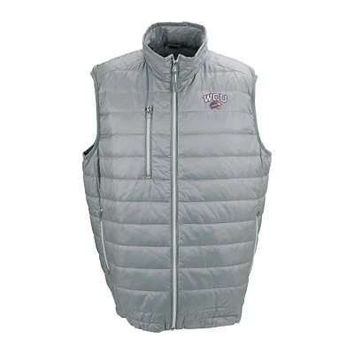 Men's Gray Western Carolina Catamounts Apex Compressible Quilted Vest