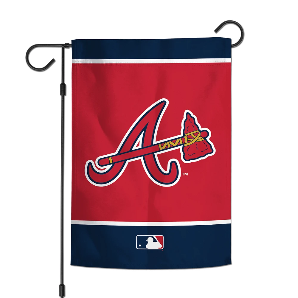 WinCraft Atlanta Braves 12" x 18" Double-Sided Garden Flag