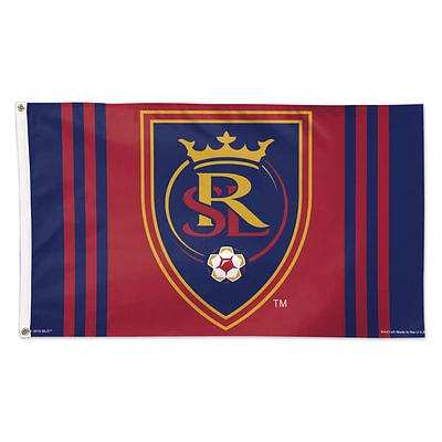 WinCraft Real Salt Lake 3' x 5' Deluxe Single-Sided Flag