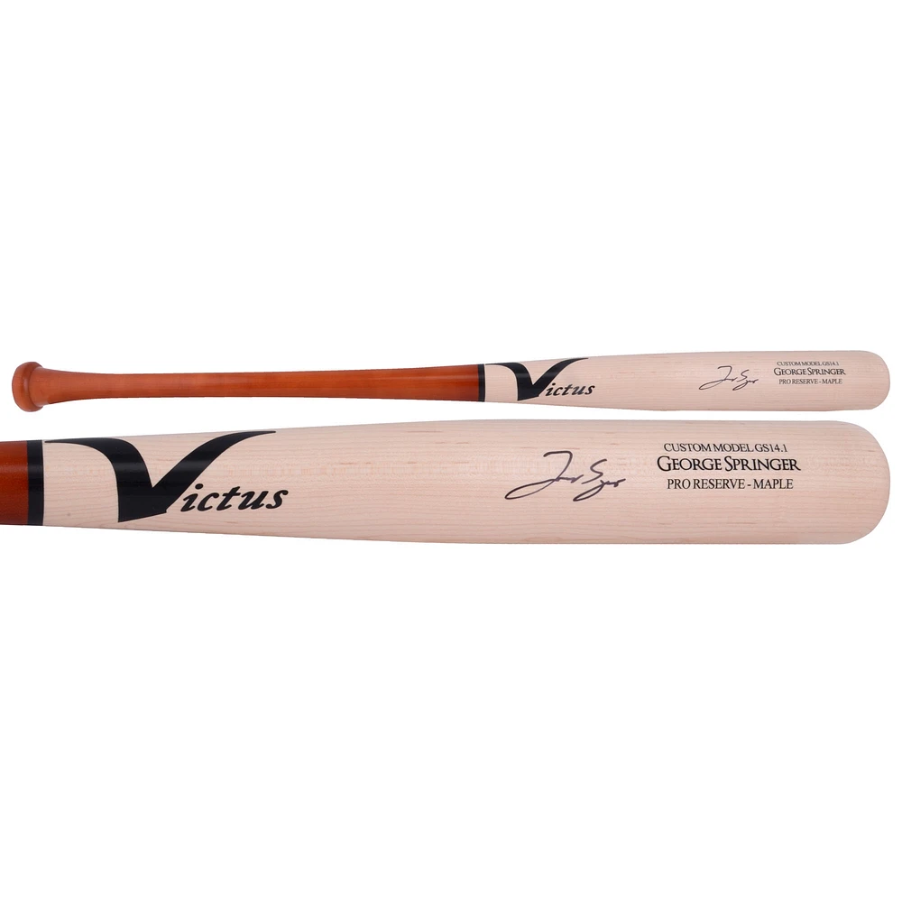 George Springer Toronto Blue Jays Autographed Victus Game Model Bat