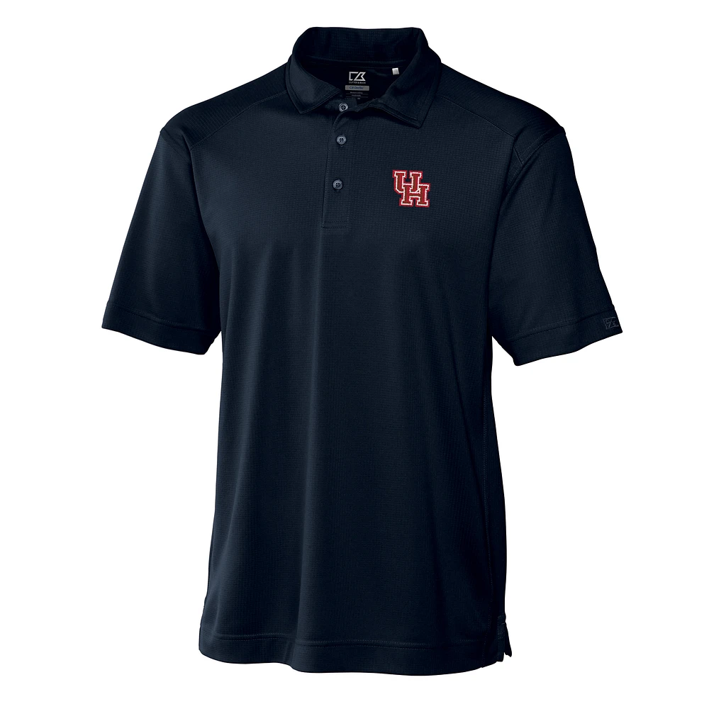 Men's Cutter & Buck Navy Houston Cougars Big & Tall DryTec Genre Polo