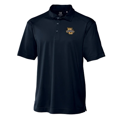 Men's Cutter & Buck Navy Marquette Golden Eagles Big & Tall DryTec Genre Polo