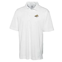 Men's Cutter & Buck White Montana State Bobcats Big & Tall DryTec Genre Polo
