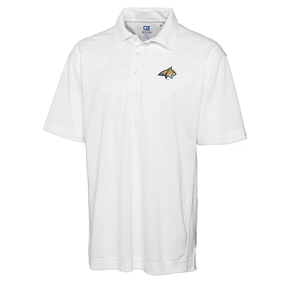 Men's Cutter & Buck White Montana State Bobcats Big & Tall DryTec Genre Polo