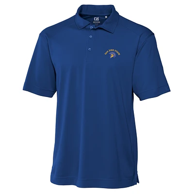 Men's Cutter & Buck Royal San Jose State Spartans Big & Tall DryTec Genre Polo