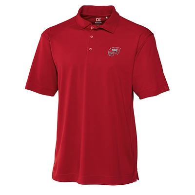 Men's Cutter & Buck Red Western Kentucky Hilltoppers Big & Tall DryTec Genre Polo