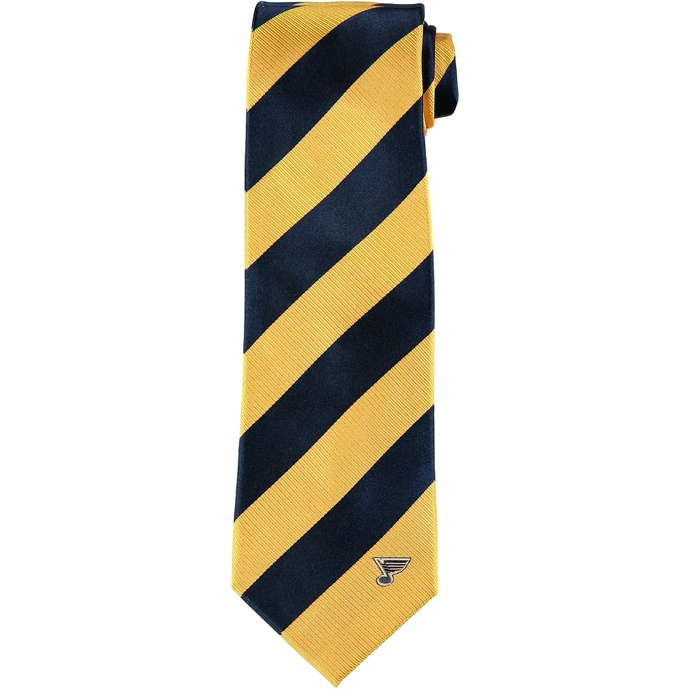 Men's St. Louis Blues Regiment Woven Silk Tie