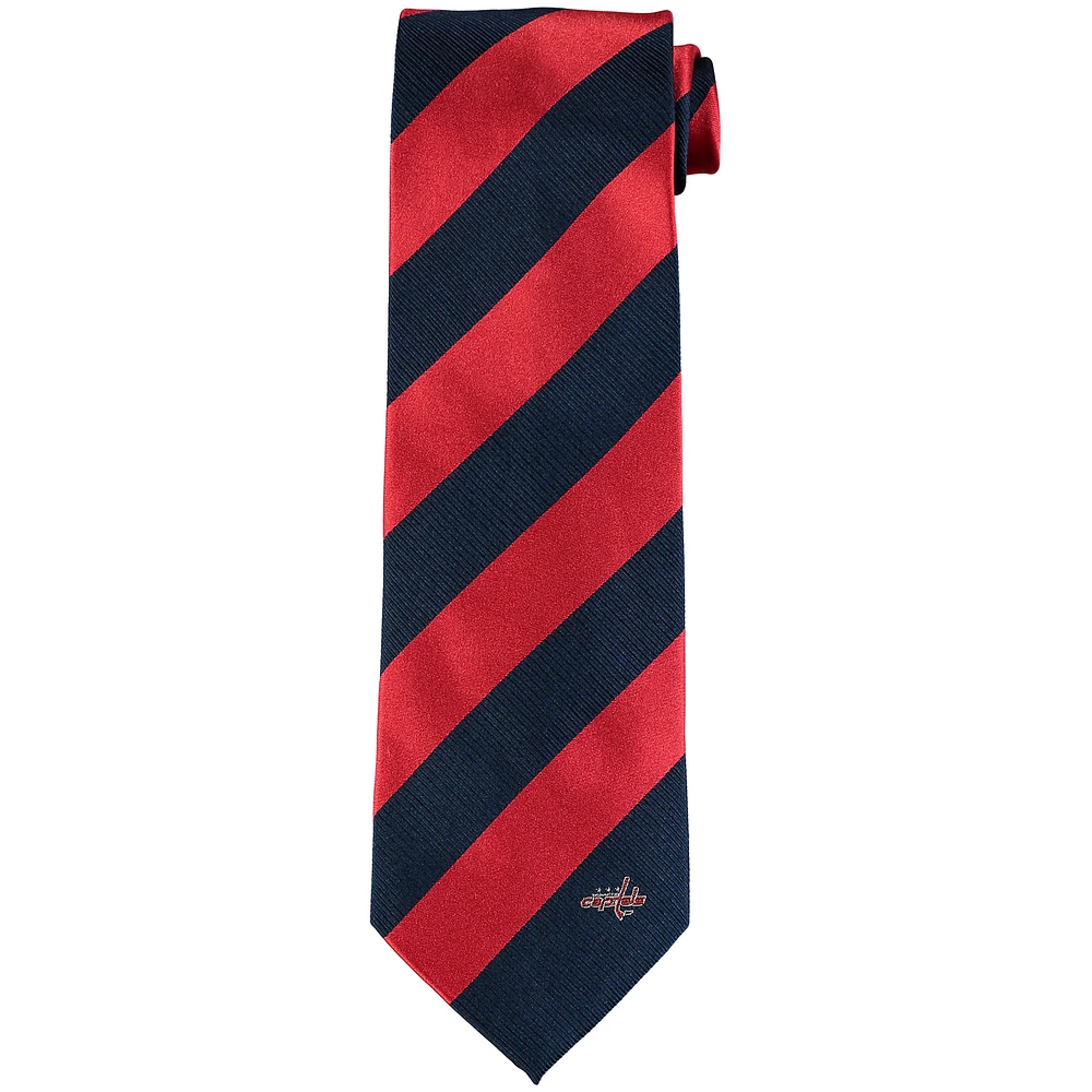 Men's Washington Capitals Regiment Woven Silk Tie