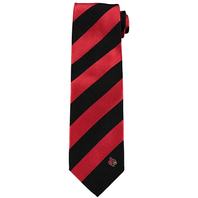Men's Louisville Cardinals Regiment Woven Silk Tie