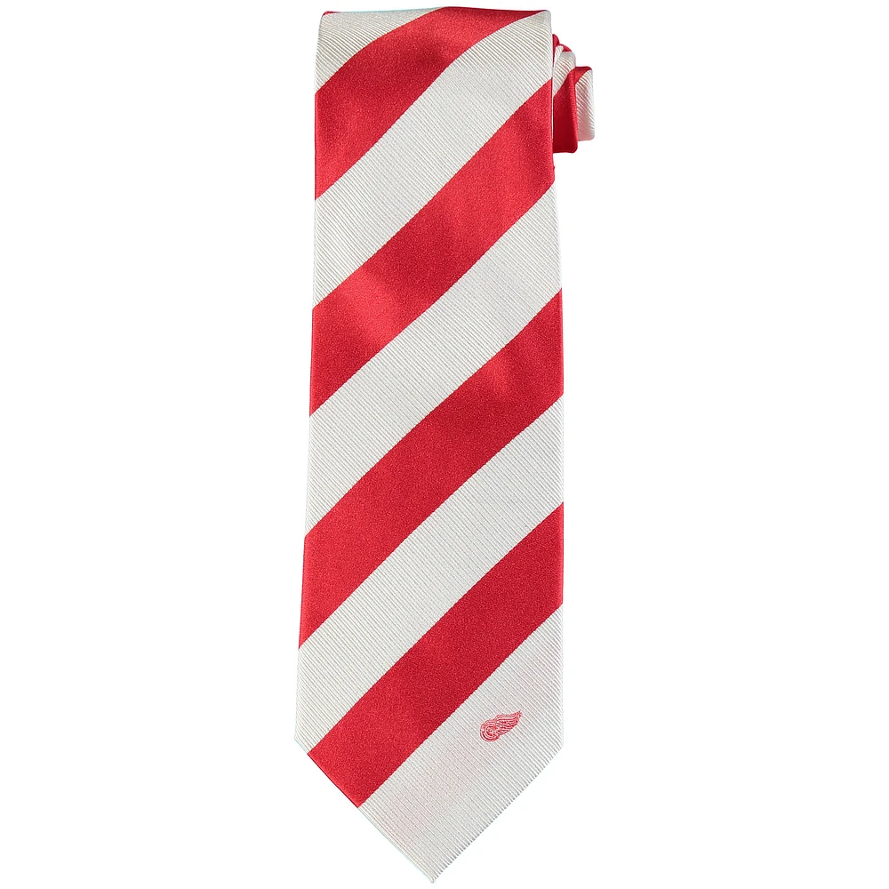 Men's Detroit Red Wings Regiment Woven Silk Tie