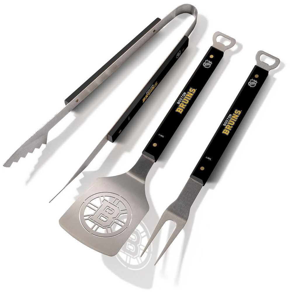 Boston Bruins Spirit Series 3-Piece BBQ Set