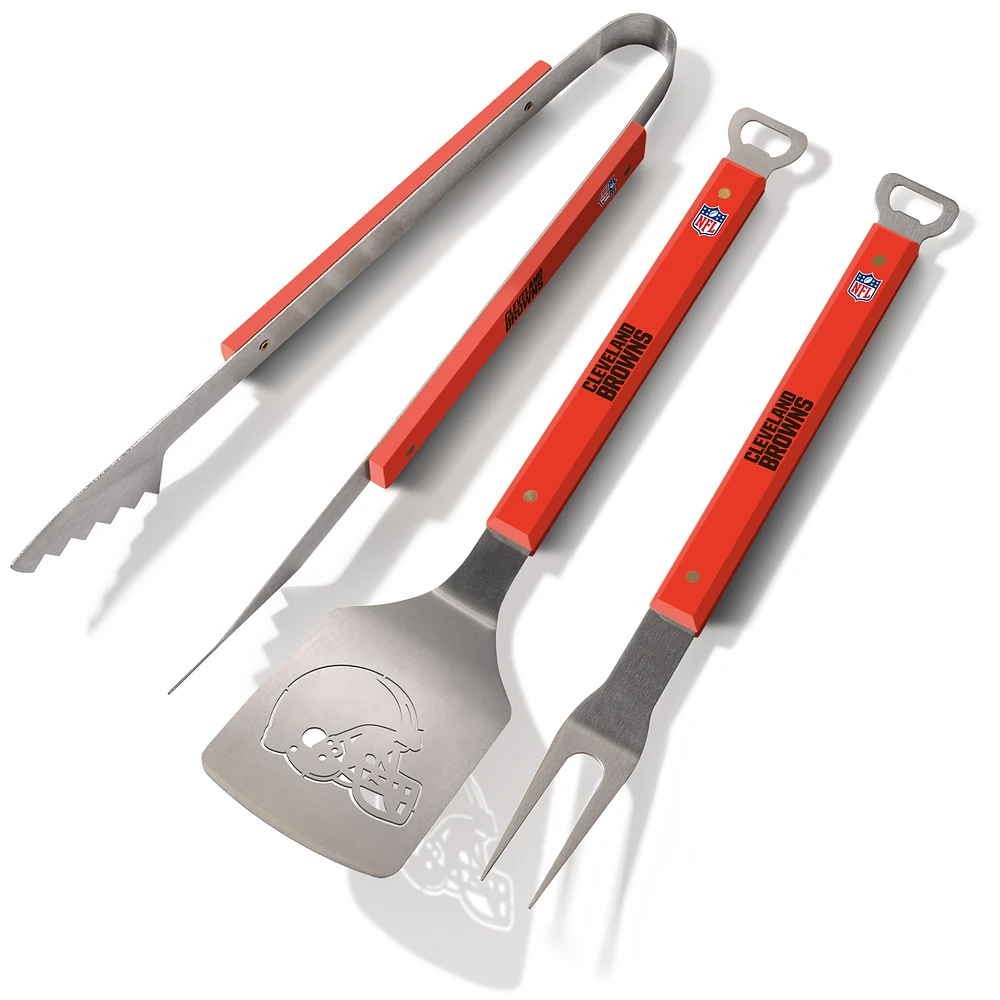 Cleveland Browns Spirit Series 3-Piece BBQ Set