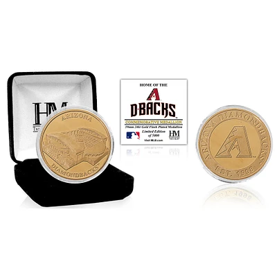 Highland Mint Arizona Diamondbacks Gold Stadium Collector Coin