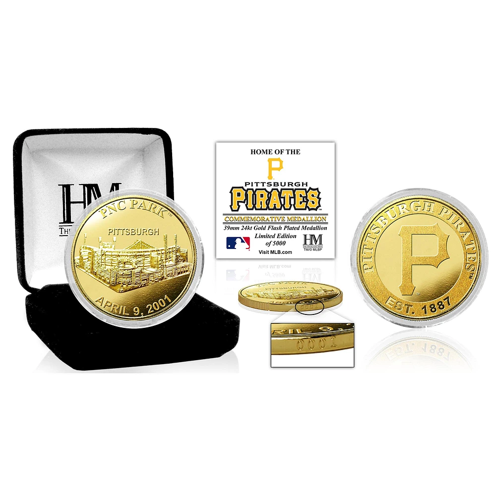 Highland Mint Pittsburgh Pirates Gold Stadium Collector Coin