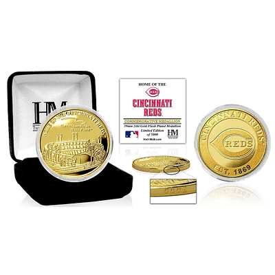Highland Mint Cincinnati Reds Gold Stadium Collector Coin