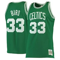 Men's Mitchell & Ness Larry Bird Kelly Green Boston Celtics Hardwood Classics Swingman Jersey