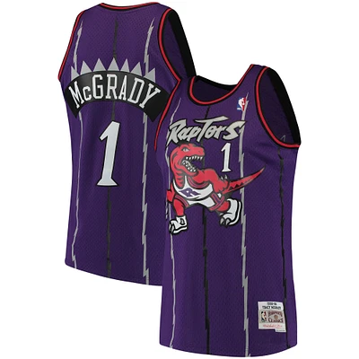 Men's Mitchell & Ness Tracy McGrady Toronto Raptors Hardwood Classics Swingman Jersey