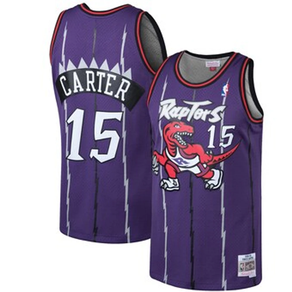 Men's Mitchell & Ness Vince Carter Toronto Raptors 1998/99 Hardwood Classics Swingman Jersey