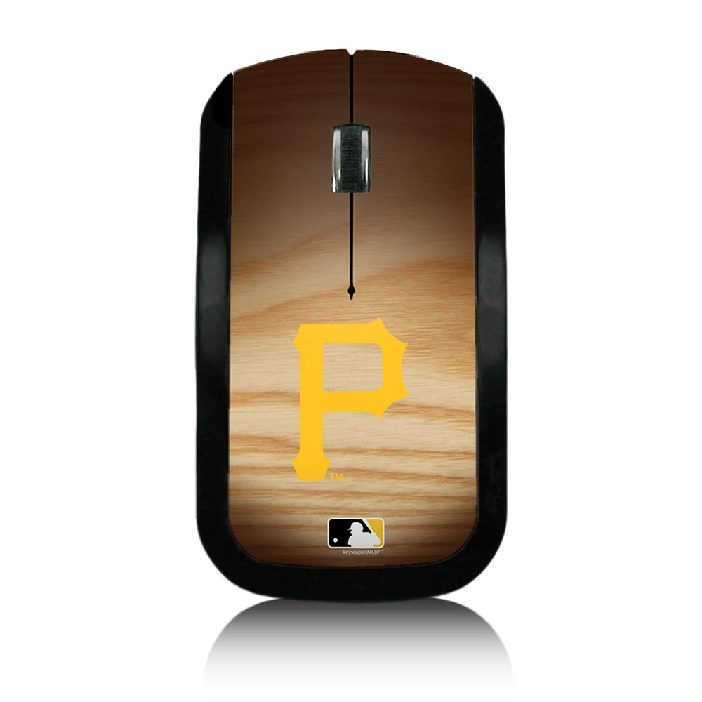 Pittsburgh Pirates Wood Print Wireless USB Mouse
