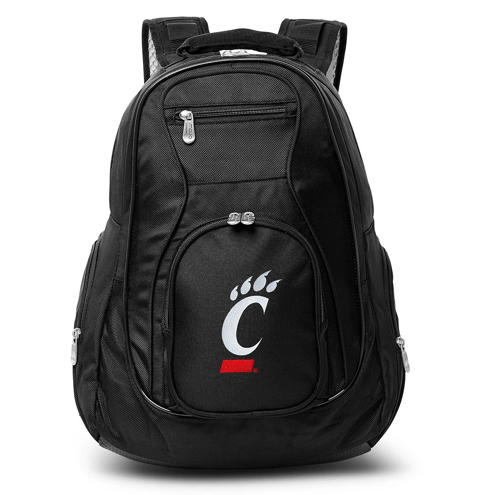 MOJO Black Cincinnati Bearcats 19'' Laptop Travel Backpack