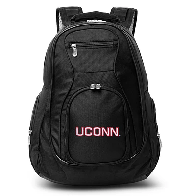 MOJO Black UConn Huskies 19'' Laptop Travel Backpack
